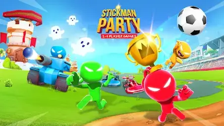بازی Stickman Party: 1-4 Player Games