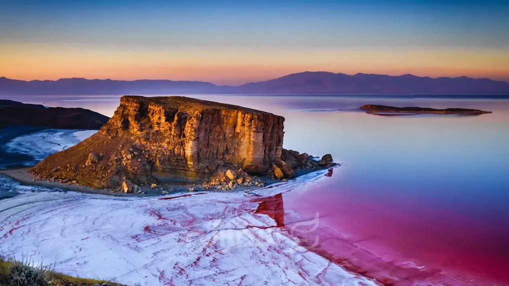 زیبایی دریاچه ارومیه